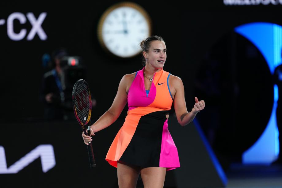 萨巴伦卡2-0横扫斯维托丽娜 连续4年晋级澳网决赛